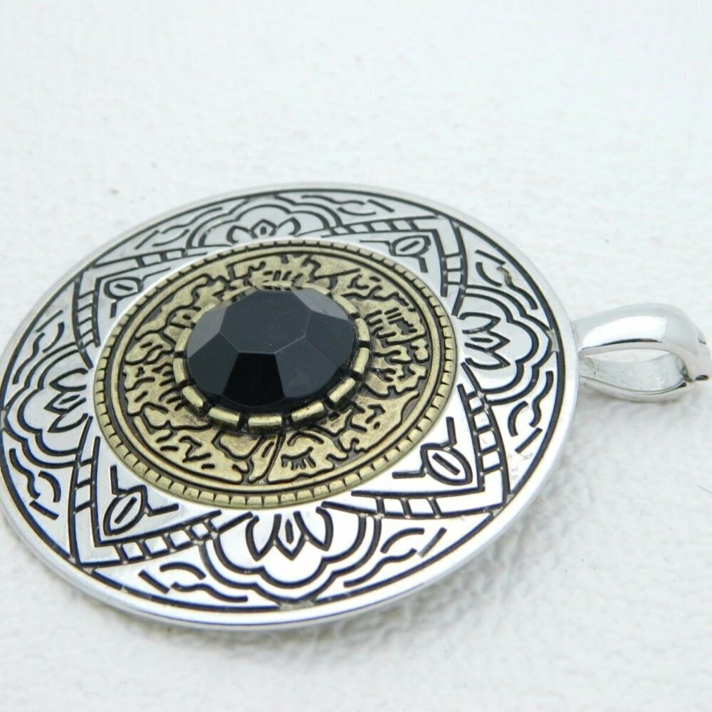 PREMIER DESIGNS Rhinestone Embossed Silver Bronze - Picture 3 of 6